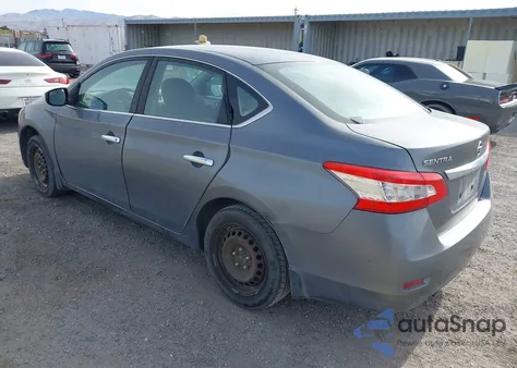 2015 Nissan Sentra S from USA, damaged, VIN 3N1AB7AP7FY293187